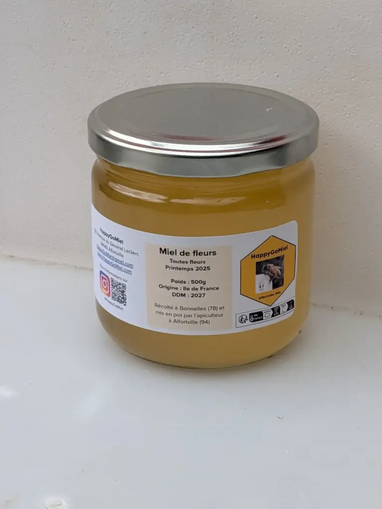 Miel de Printemps, Toutes Fleurs, 500g