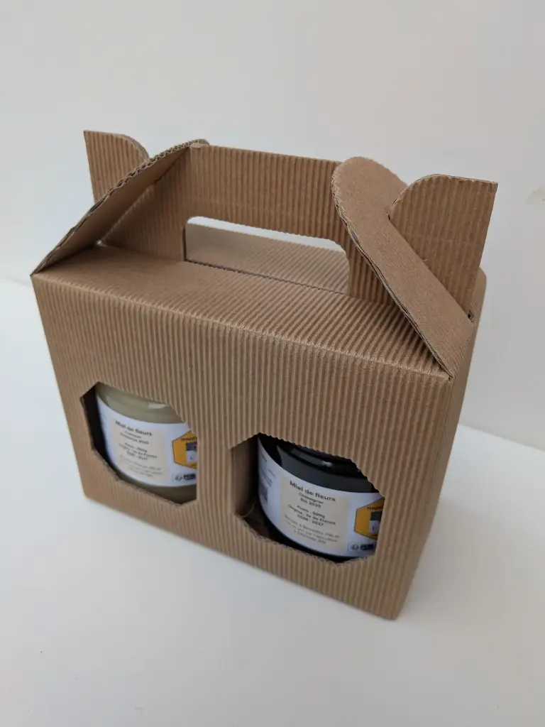 Coffret cadeau, 2 pots