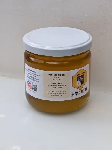 Miel d'Eté, Tilleul, 500g