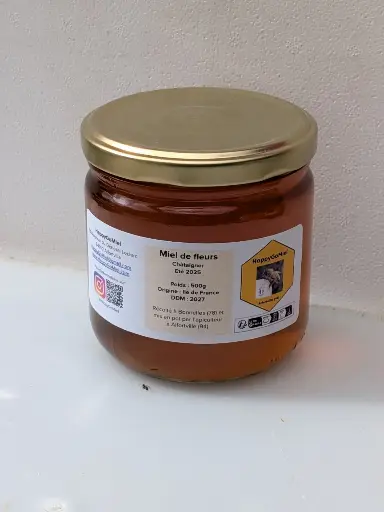 Miel d'Eté, Chataîgner, 500g